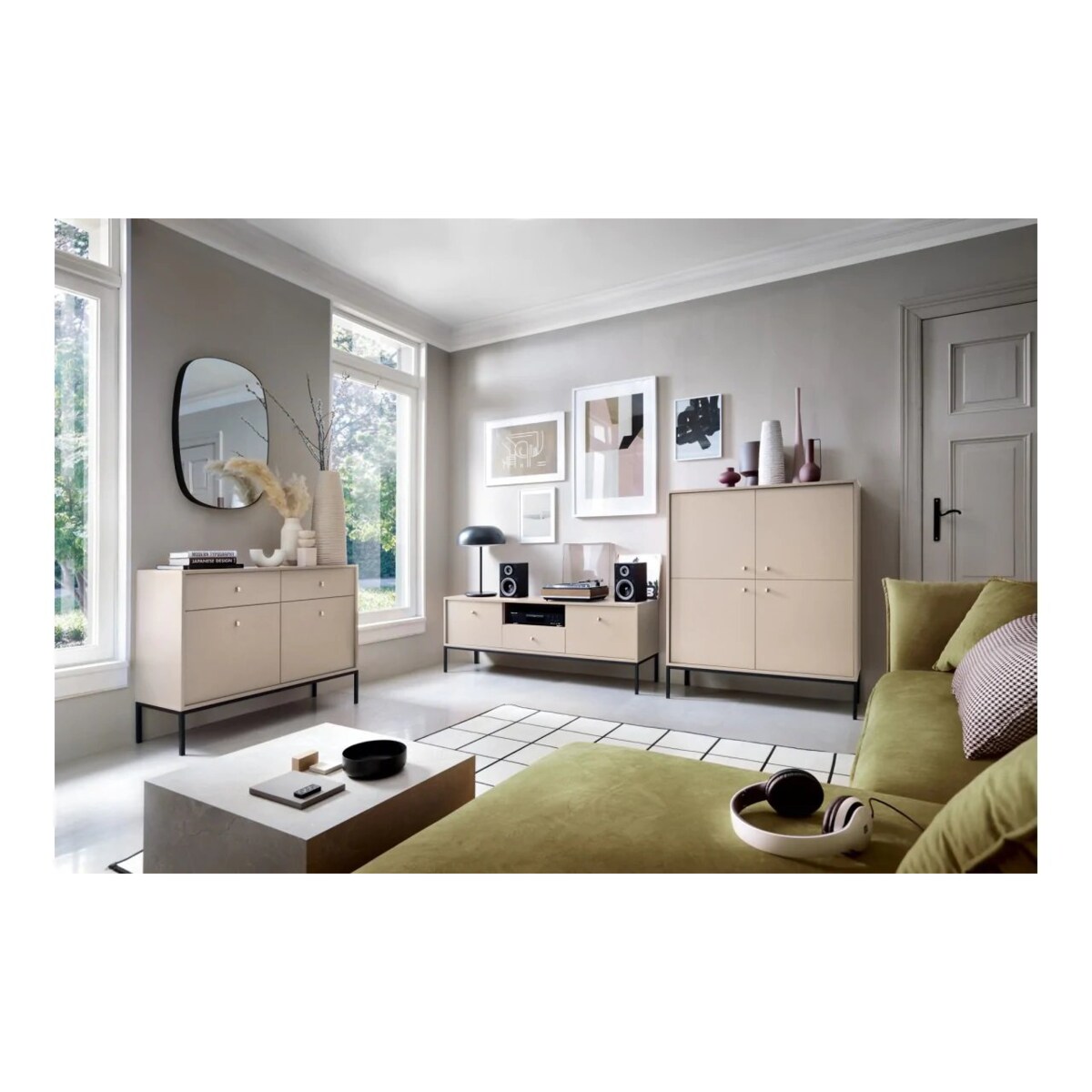 Szafka nocna Evora beżowa