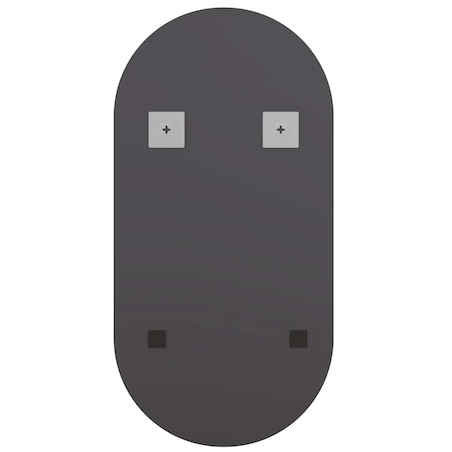 vidaXL Lustro, 60x30 cm, szklane