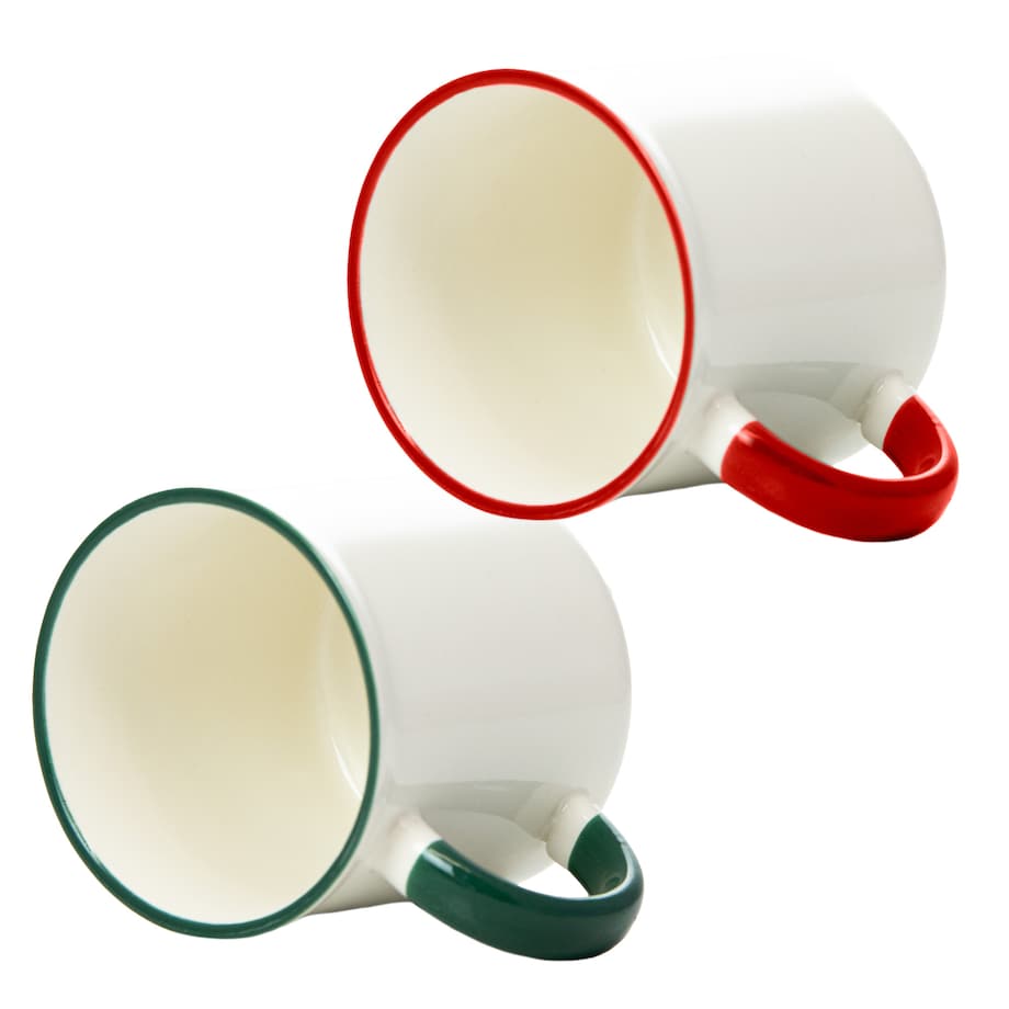 Kubki Świąteczne Zestaw Kubków Świątecznych 4 Szt X 200 Ml