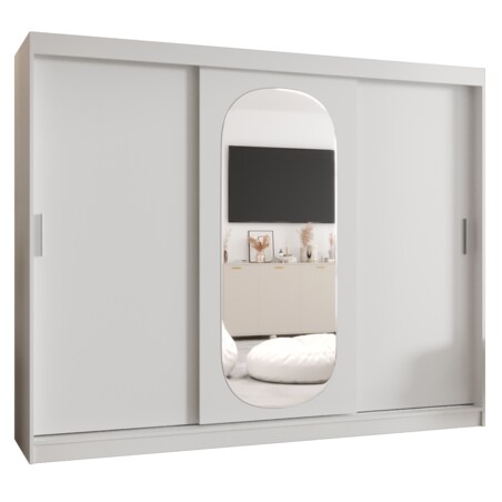 Szafa przesuwna ROYAL 250 biały