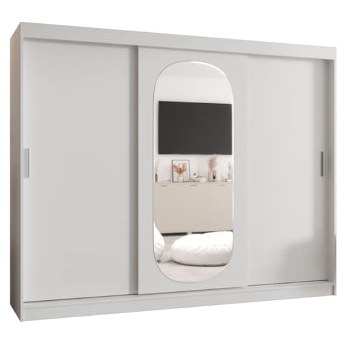 Szafa przesuwna ROYAL 250 biały