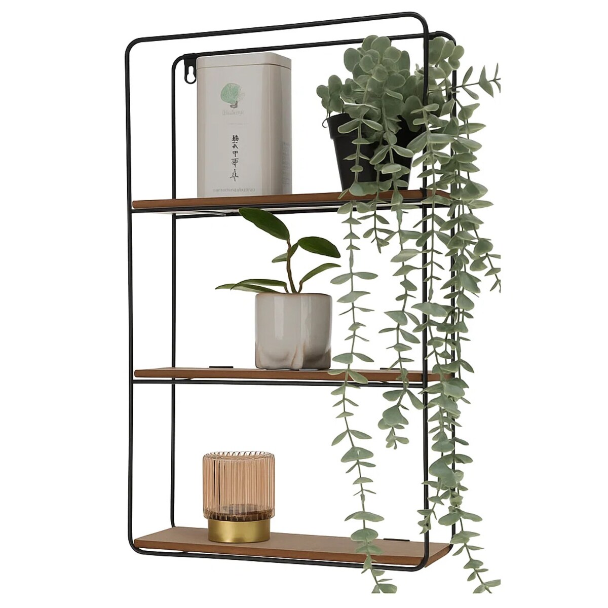 Półka ścienna do pokoju HOME FLOW, 30 x 10 x 50 cm