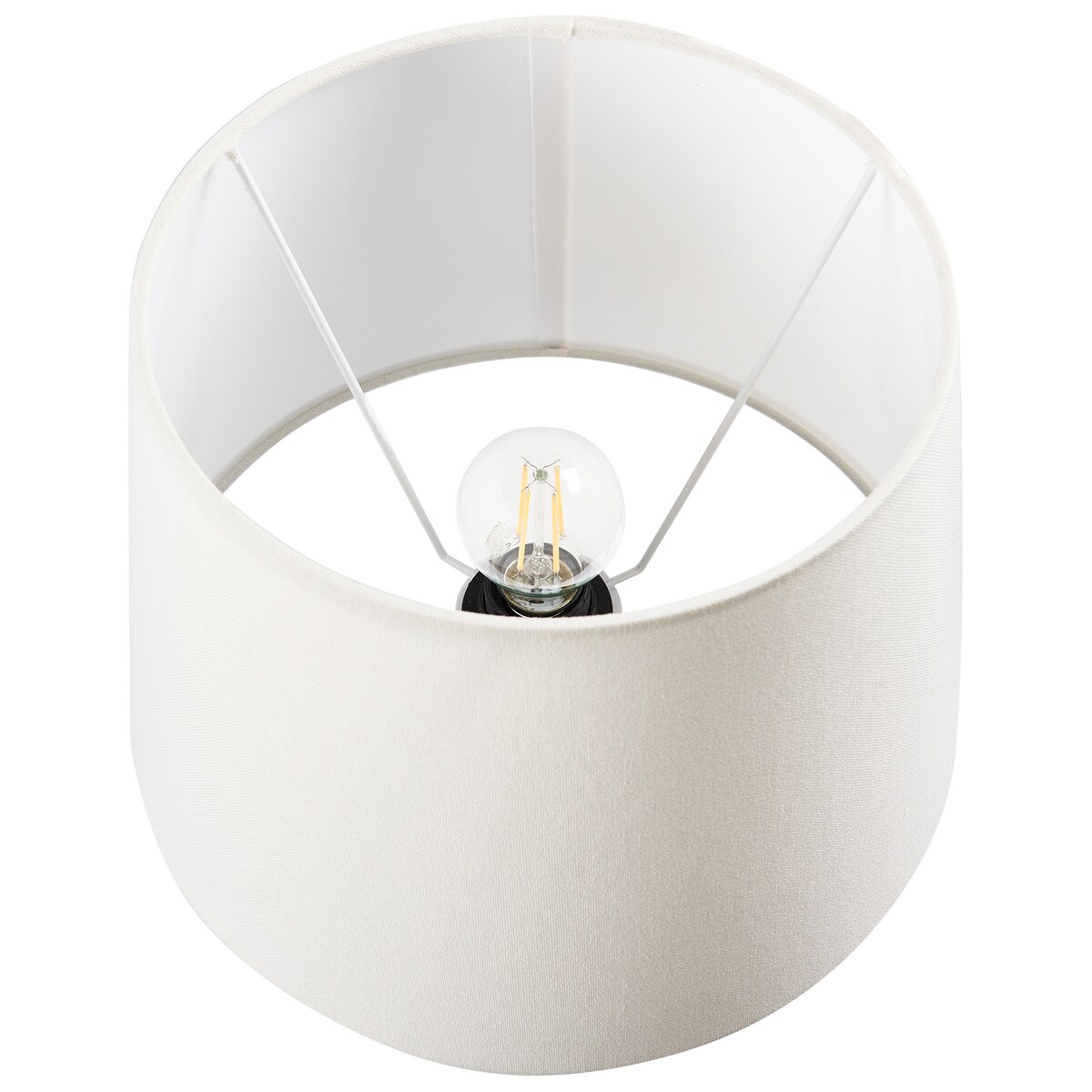 Lampa stołowa JAUCA Porcelana Biały/ niebieski