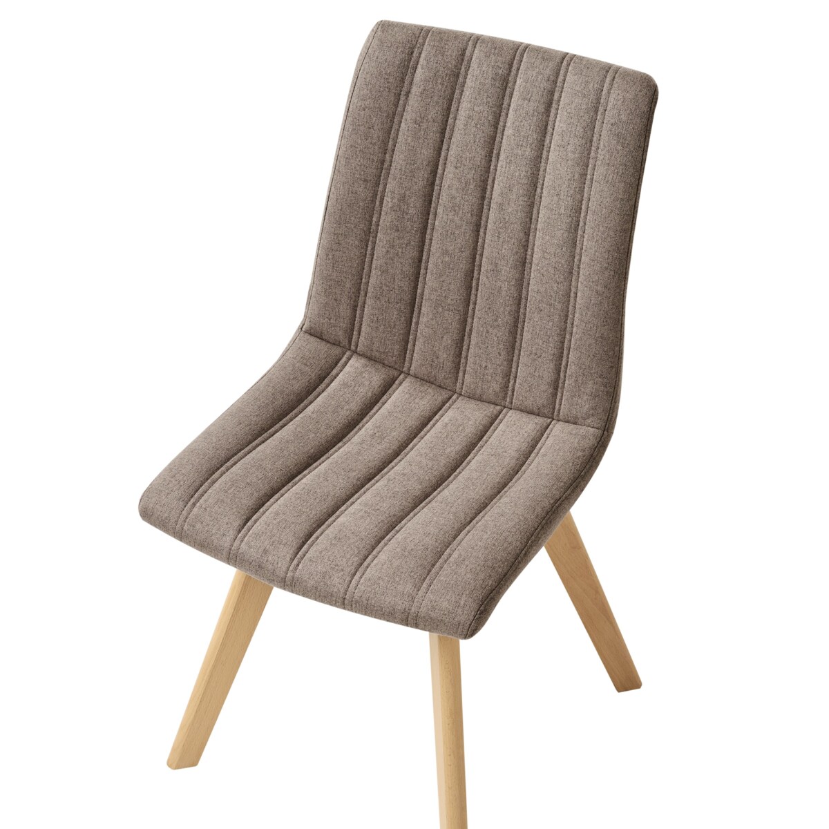 Zestaw 2 krzeseł do jadalni CALGARY II Beżowoszary