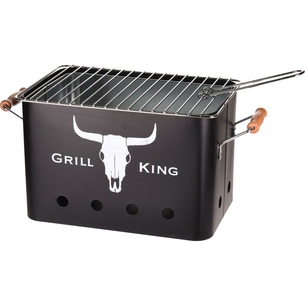 Grill turystyczny przenośny GRILL KING, 44 x 23 x 23 cm