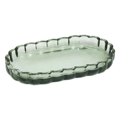 Podstawka łazienkowa na akcesoria, zielona Florea