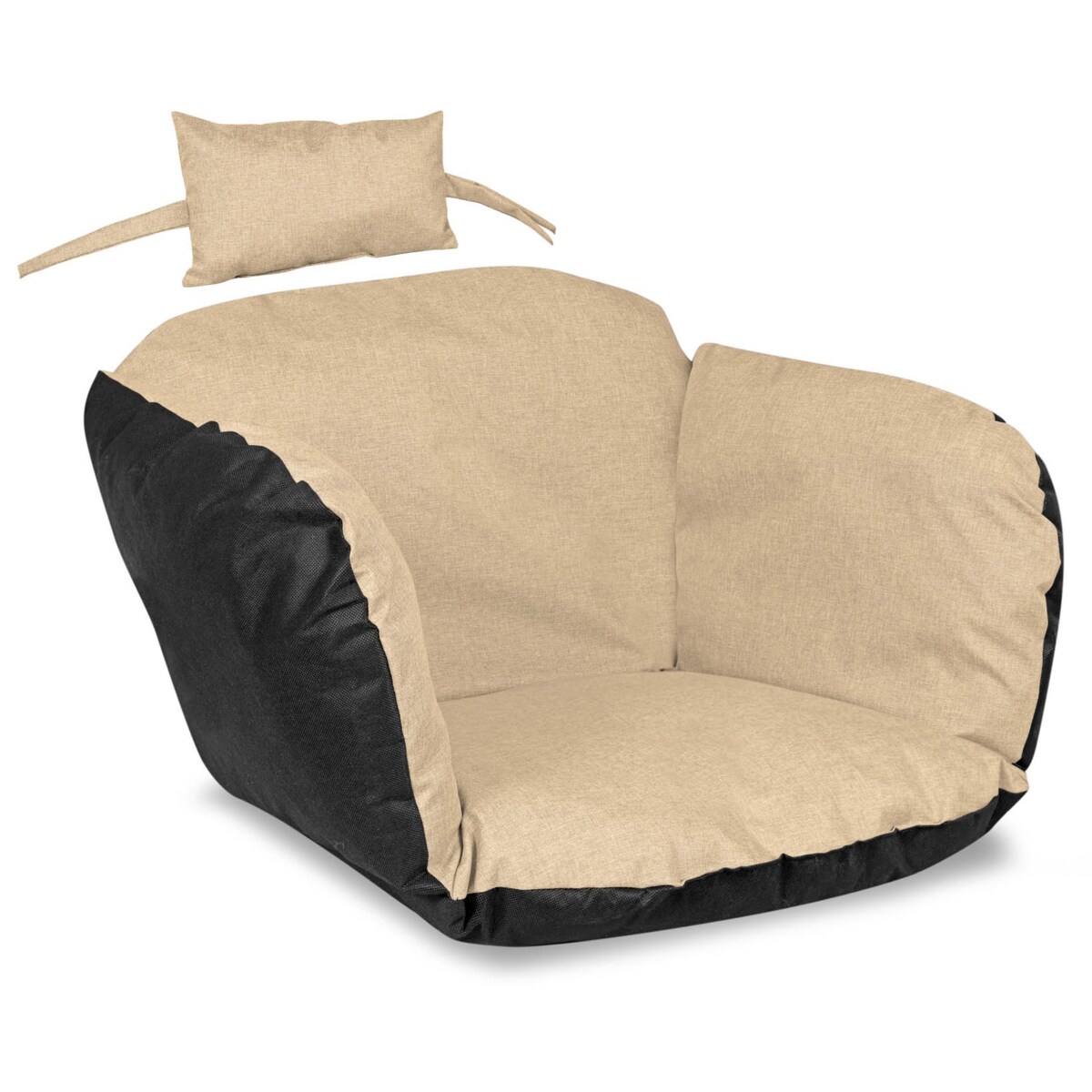 Poduszka Na Krzesło Ogrodowe 112X113 Cm Bocianie Gniazdo Fotel Wodoodporne