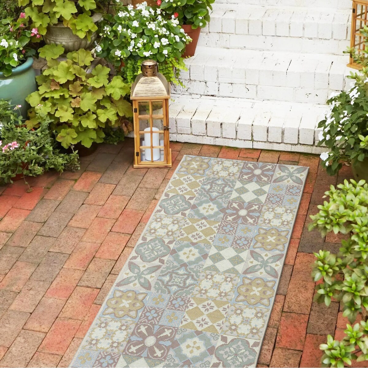 Dywan tkany na płasko SELENA  80x200 cm e-floor OEKO-TEX marokański beżowy