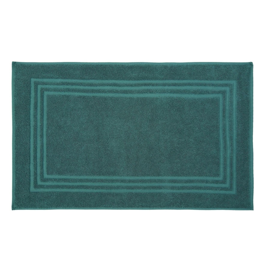 Kleine Wolke Lodge Wegański Dywanik Frotte zielony 50x 80 cm ECO LIVING