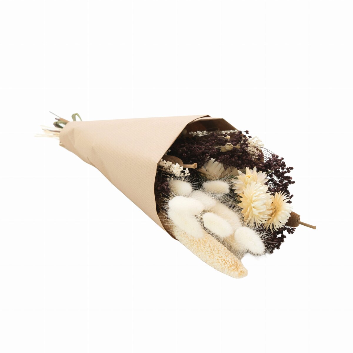 Jesienny zestaw suszonych kwiatów do wazonu Coffee