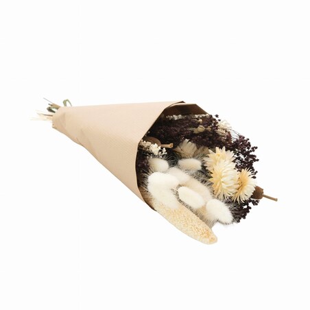 Jesienny zestaw suszonych kwiatów do wazonu Coffee