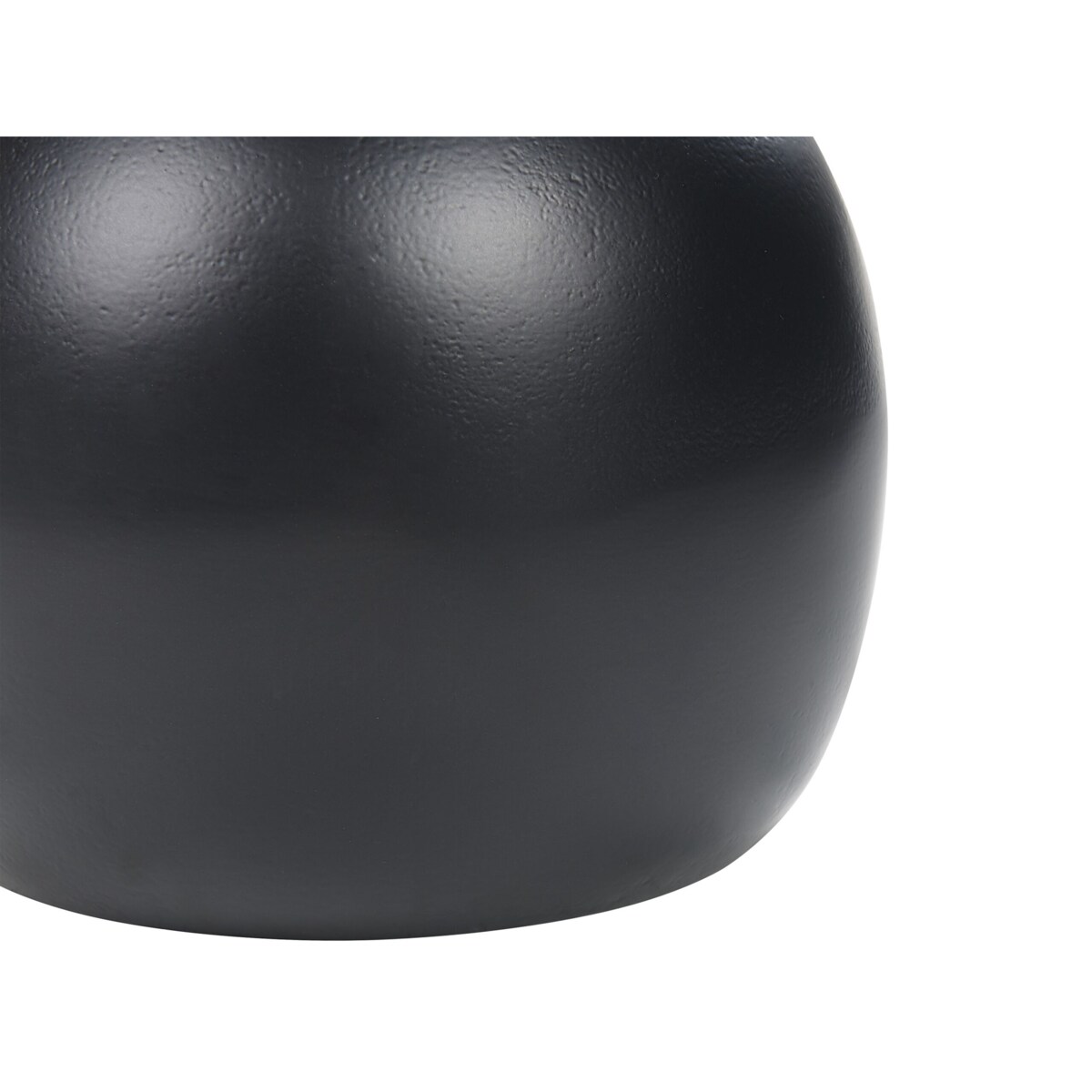 Stolik pomocniczy metalowy czarny EUCLA