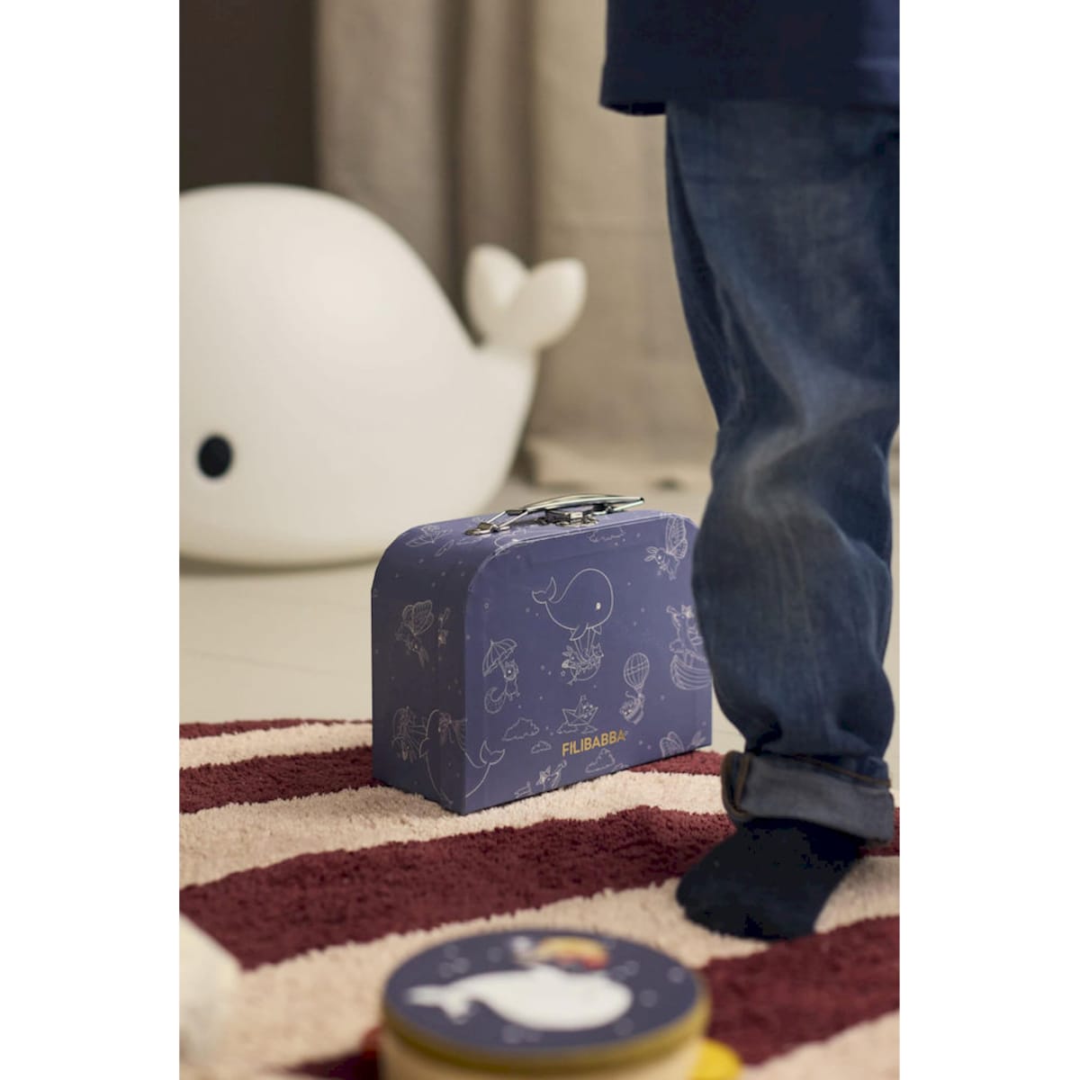 Filibabba Zestaw drewnianych instrumentów w walizce