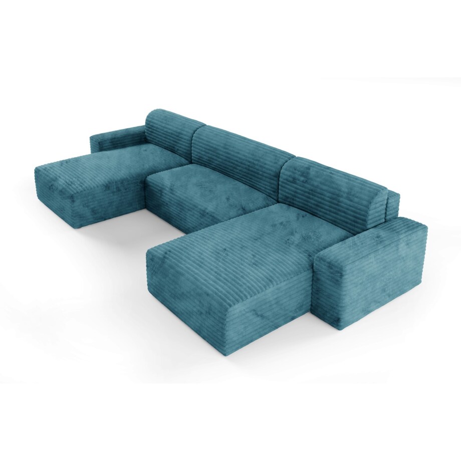 Narożnik COCO U z funkcją spania Kolor: TILIA 75