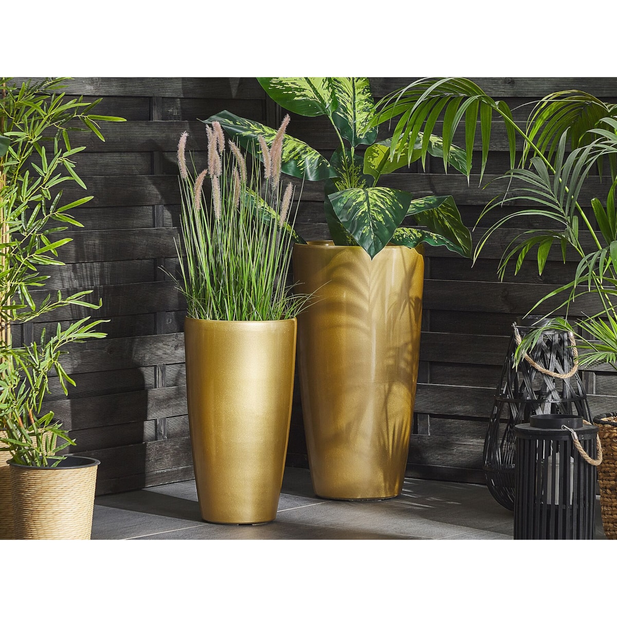 Doniczka ⌀ 32 cm złota TSERIA