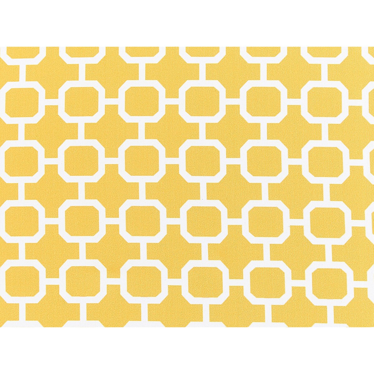 Zestaw 2 poduszek na krzesła ogrodowe geometryczny wzór żółty TERNI