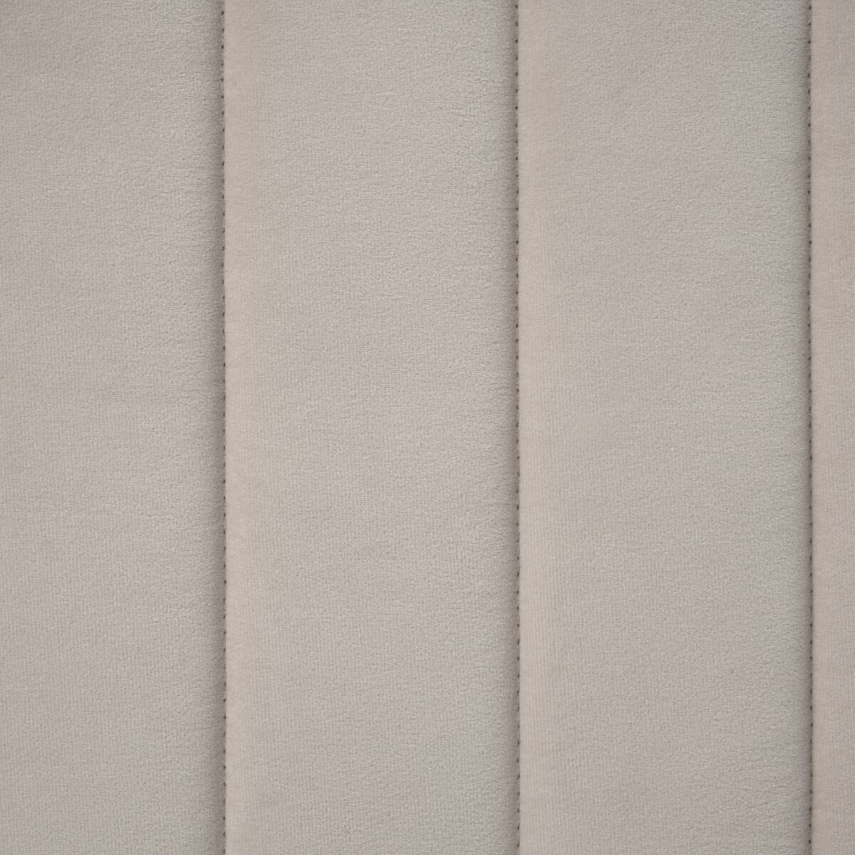 Łóżko Welur LUNAN 180 x 200 cm Beżowoszary