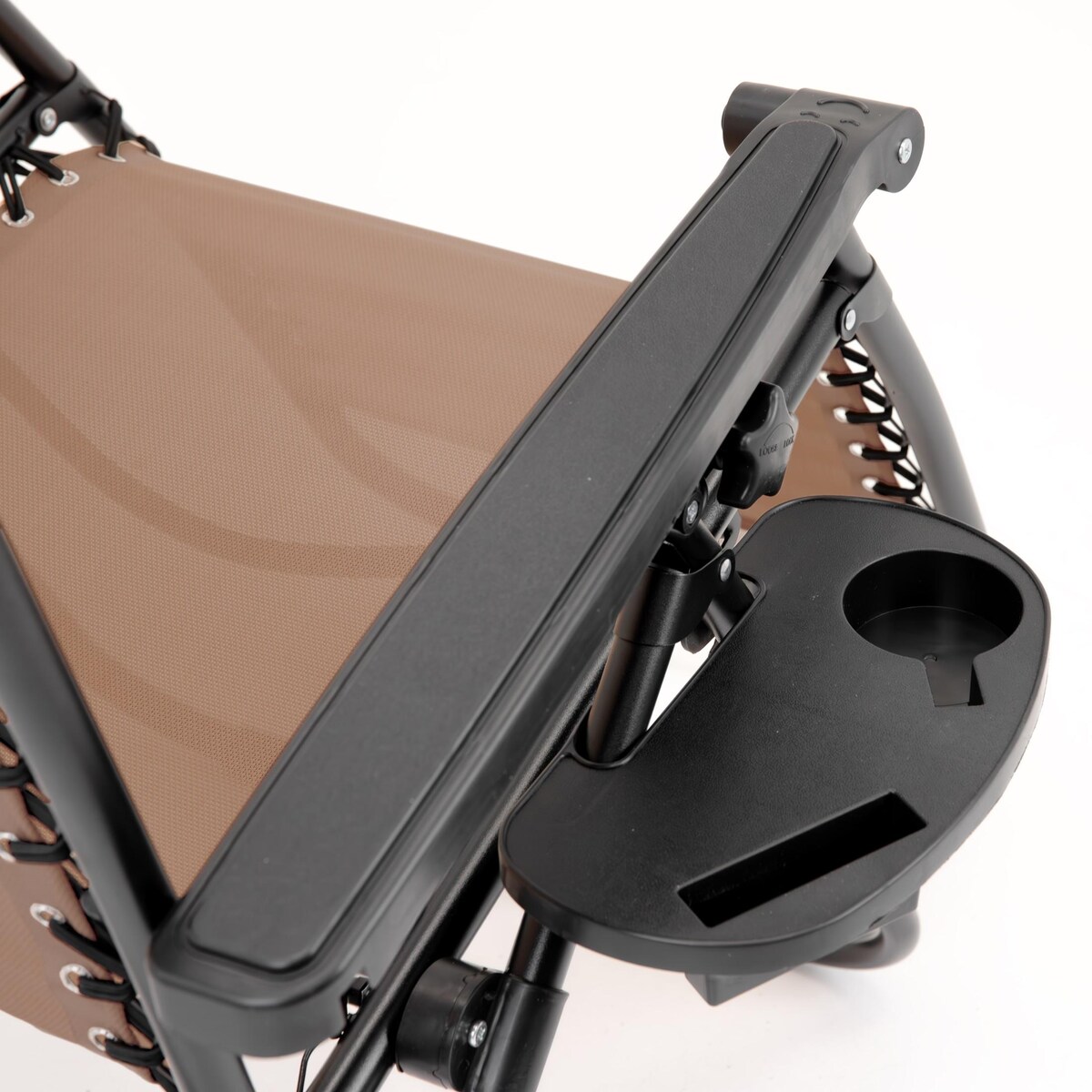 Leżak wielopozycyjny ZERO GRAVITY ogrodowy składany