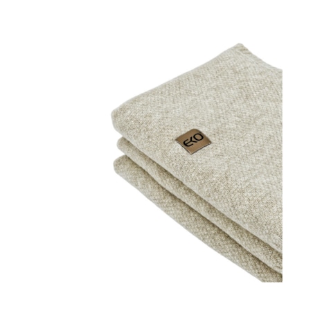 Koc dzianinowy 150x200 cm – MILANO LATTE