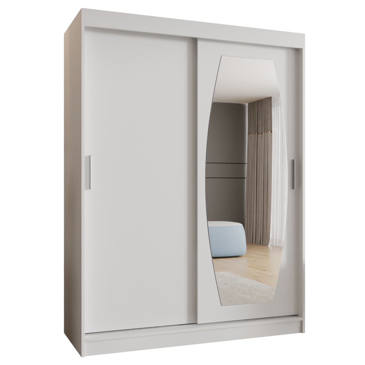 Szafa przesuwna ROSSA 150 biały