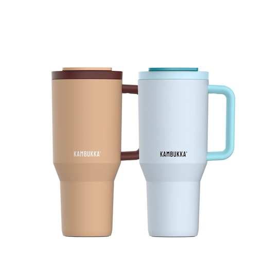 Kubek termiczny ze słomką Rio Kambukka 2x 950ml Zestaw RIO Chilly Vibe