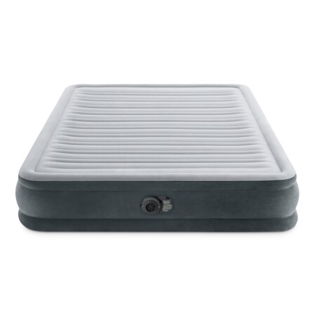 Materac dmuchany Intex dwuosobowy z wbudowaną pompką 203x152x33 cm