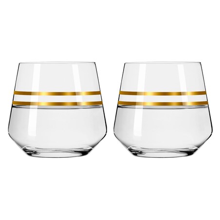 Zestaw 2 szklanek do whisky Celebration, Sonja Eikler