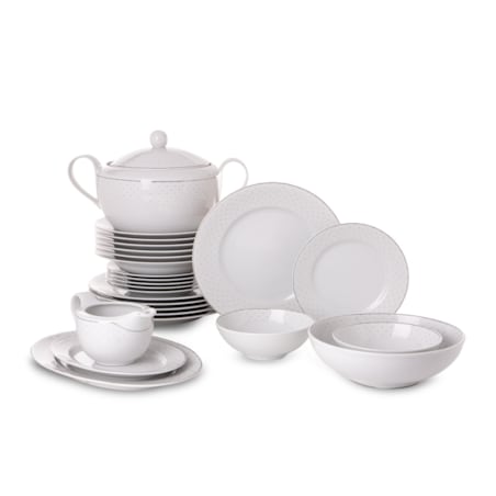 Zestaw obiadowy 6os. (25 el.) AMELIA CARMEN