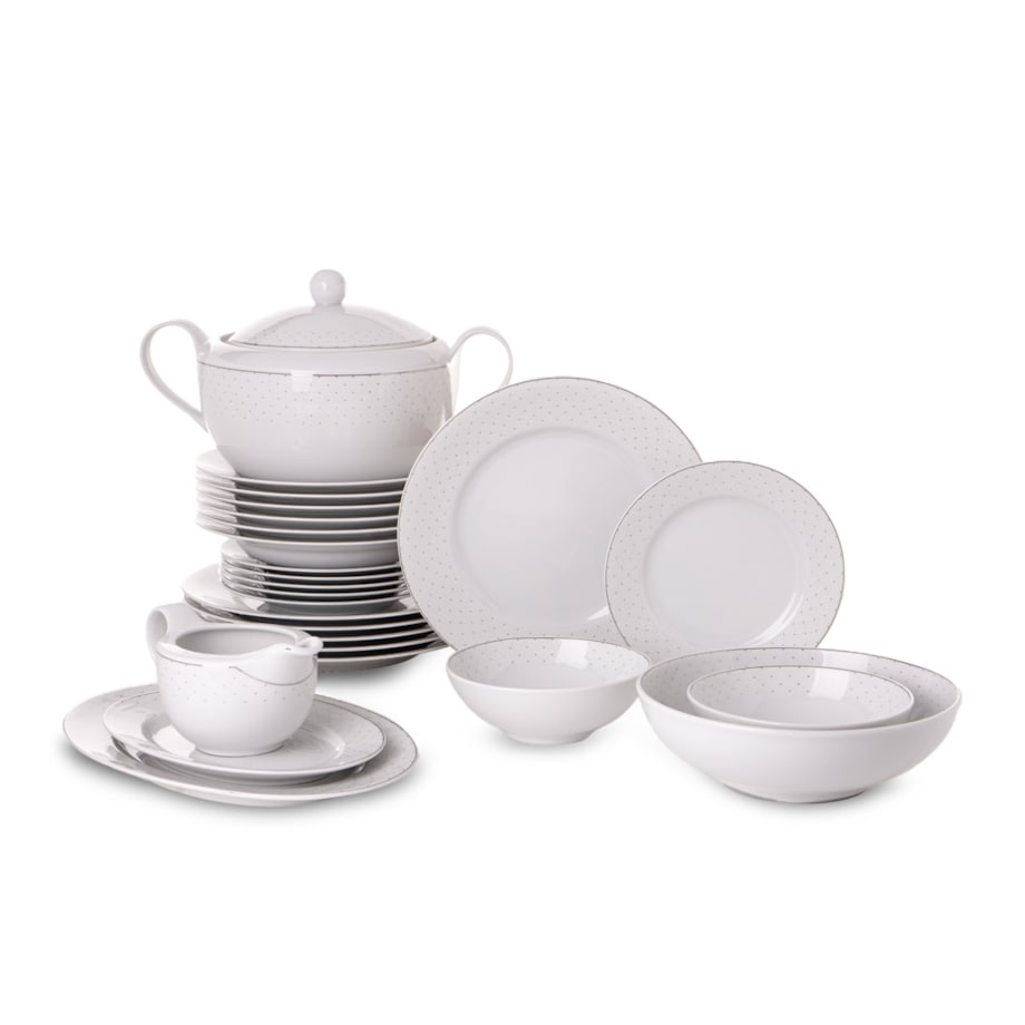 Zestaw obiadowy 6os. (25 el.) AMELIA CARMEN