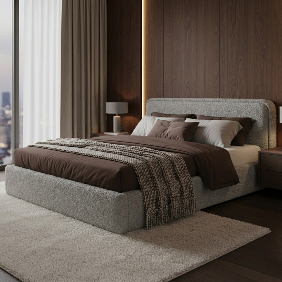 Łóżko Tapicerowane Grand 160X200 Stelaż Pojemnik Na Pościel Loop 17