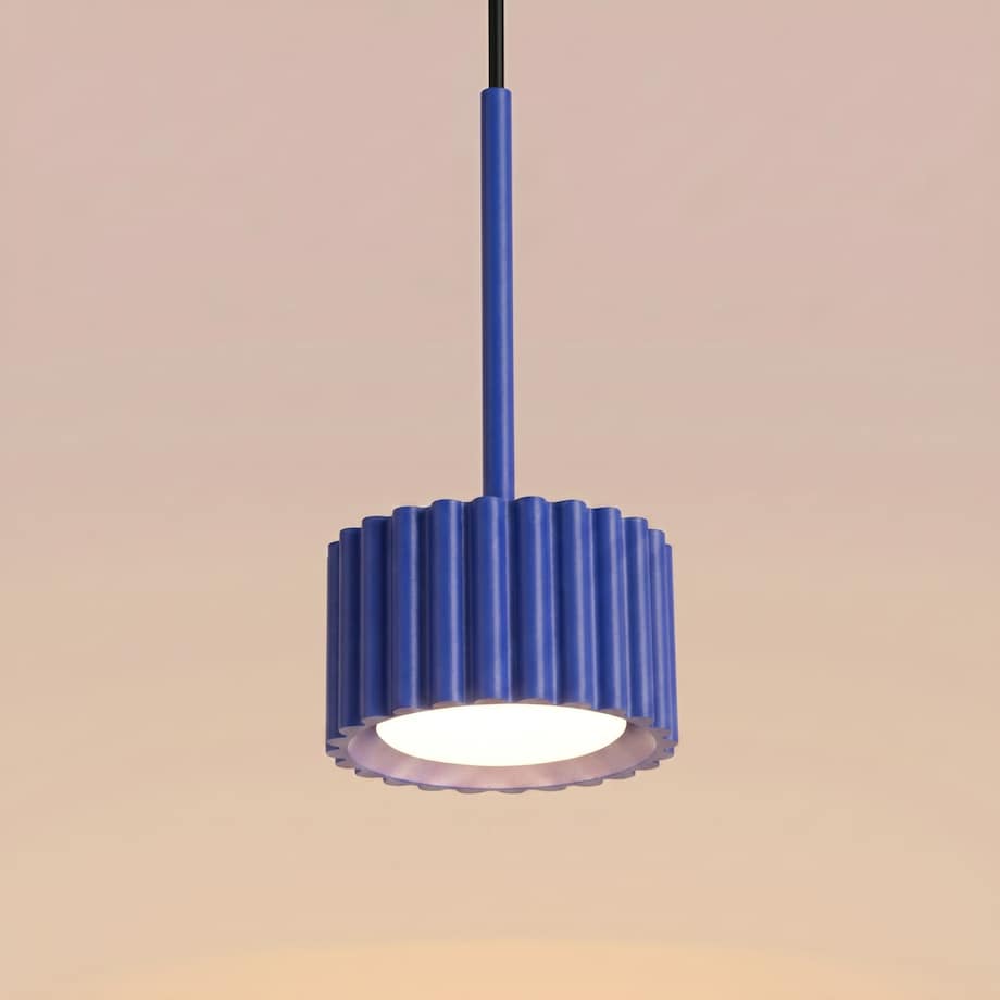 Lampa wisząca AURA 1 ultramaryna Gx53