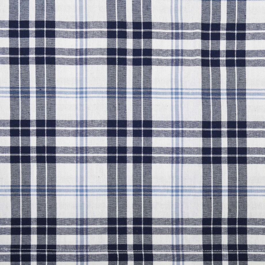 Bieżnik Blue Plaid - 40 cm x 140 cm