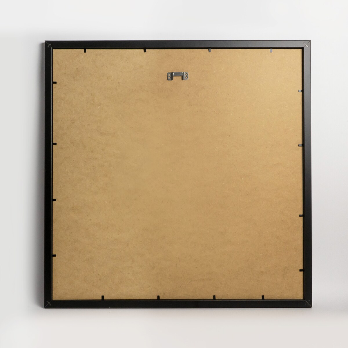 Ramka na zdjęcia 50x50 cm czarna rama MDF z plexi do powieszenia klasyczna kwadratowa ramka FRAMAI