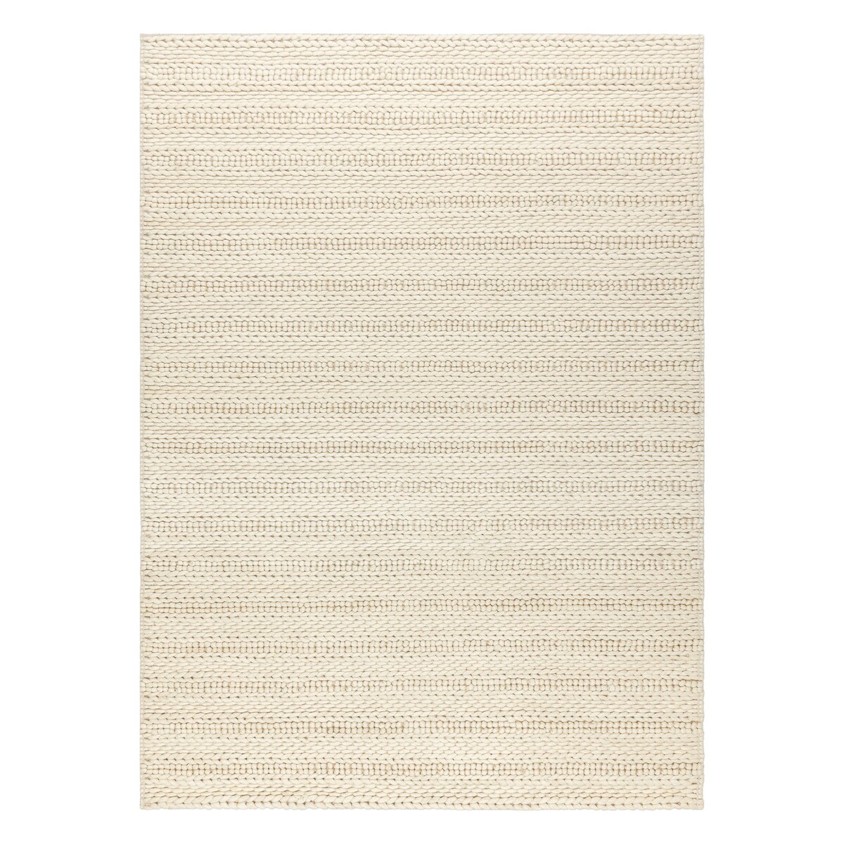 Dywan wełniany TAHAR 99002B krem - RĘCZNIE 120x180 cm