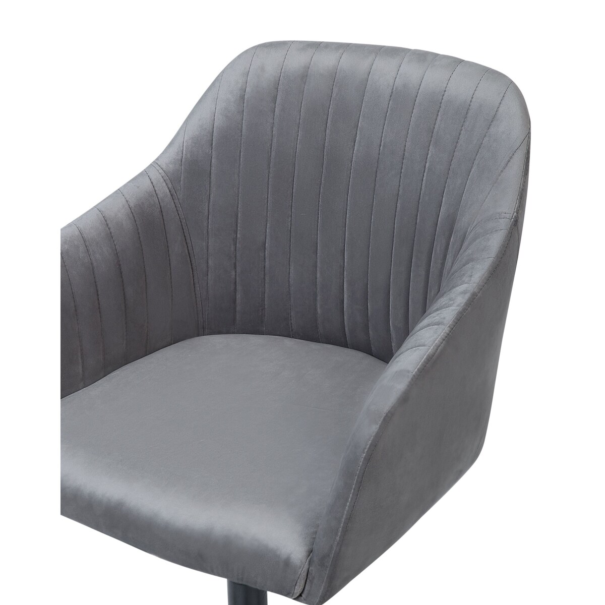 Krzesło biurowe Obrotowy VENICE Welur Szary