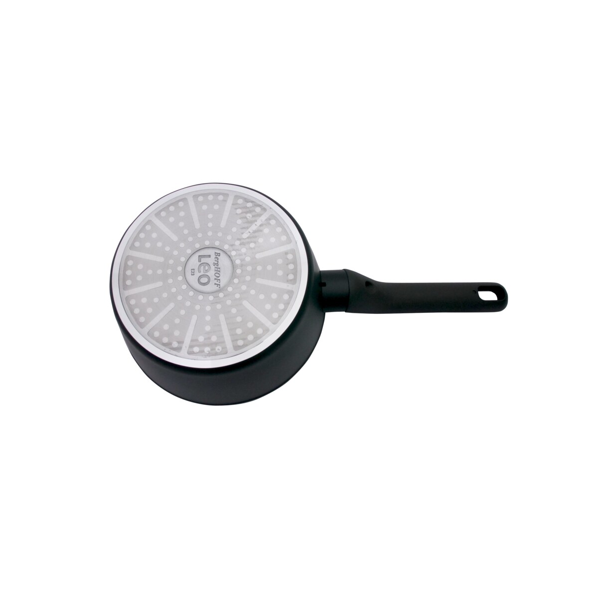 Rondel z pokrywką z powłoką non-stick czarny 18 cm