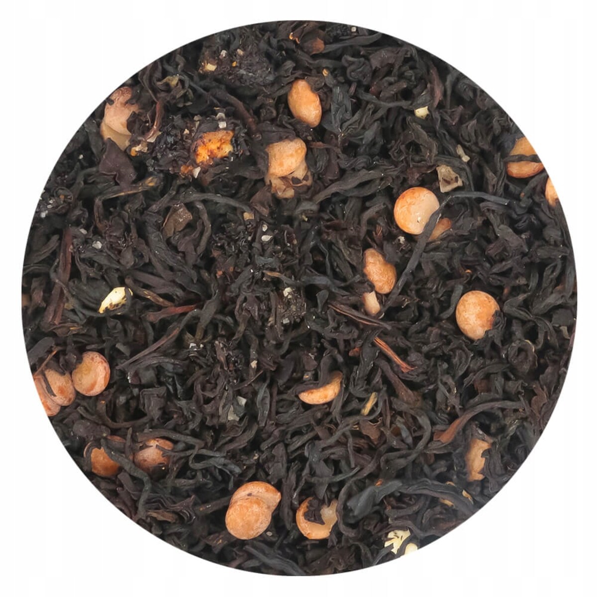 Herbata czarna DLA MĘŻA o smaku kremowego karmelu z odrobiną soli PREMIUM - herbata liściasta sypana mieszanka napar susz - gotowa na prezent upominek