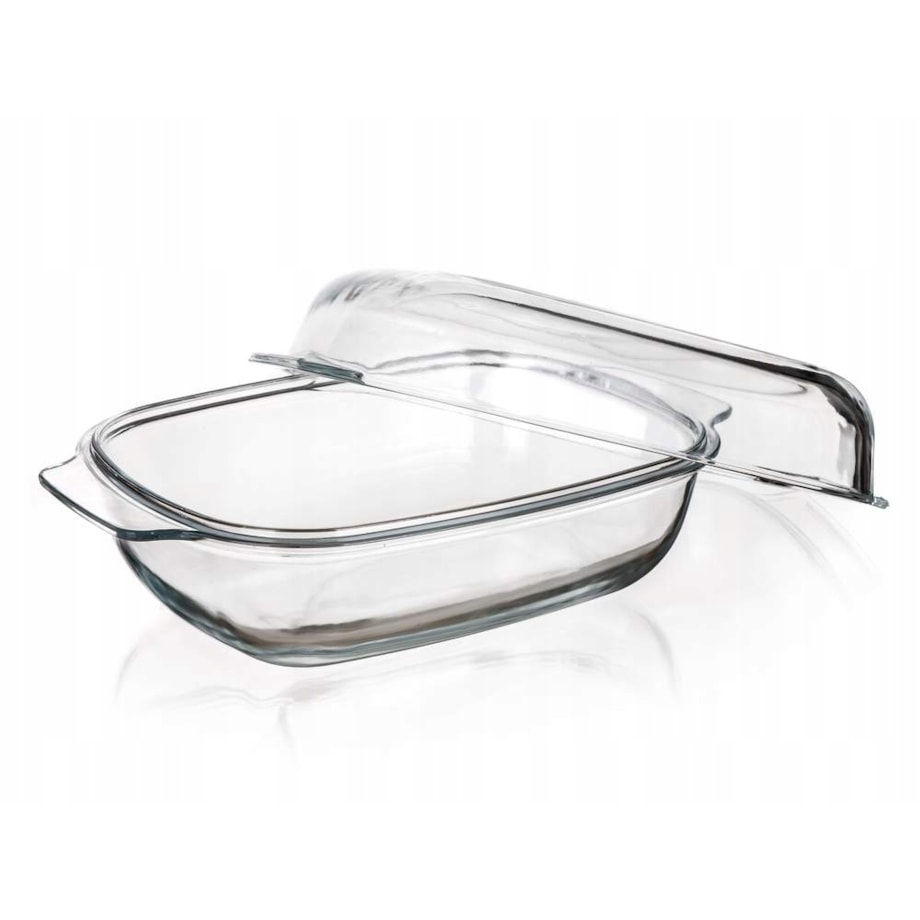 SZKLANE NACZYNIE brytfanna do pieczenia kurczaka obiadu zapiekanki 5,7L duo
