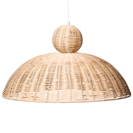 Lampa wisząca SUERTE Rattan Naturalny