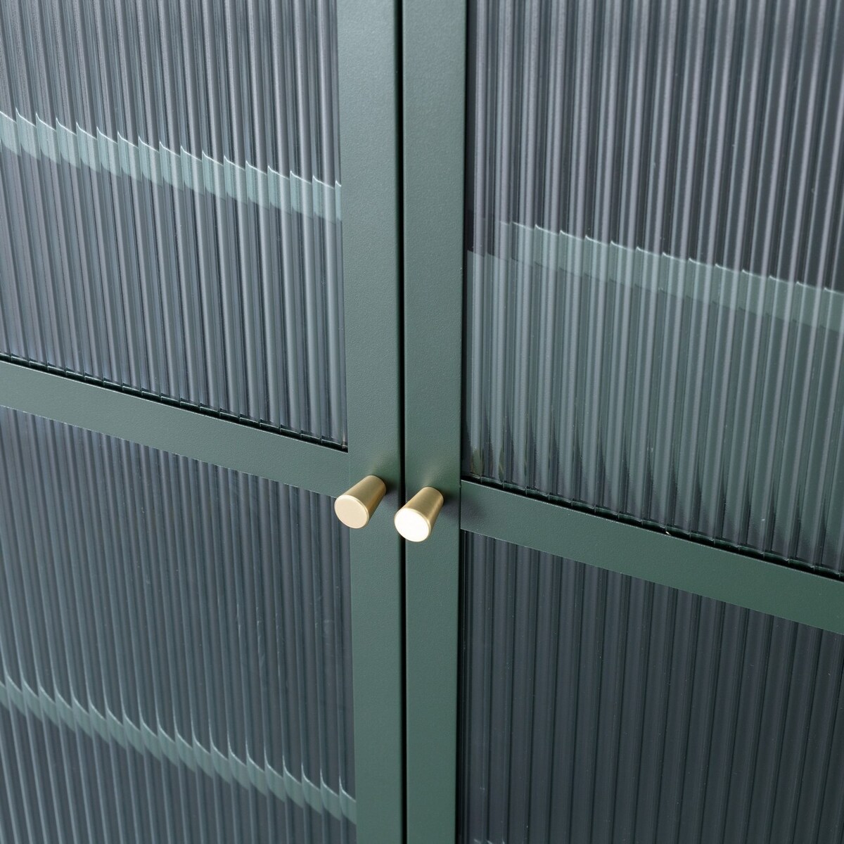 Witryna Xappa green, 111 x 40,5 x 140,5 cm