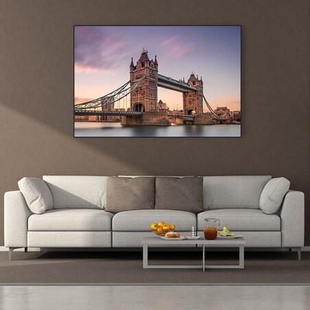 plakat zachód tower bridge londyn anglia 30x40 cm