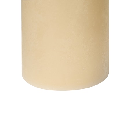 Zestaw 6 świec LED BRAISE 10/13/15 cm Beżowy