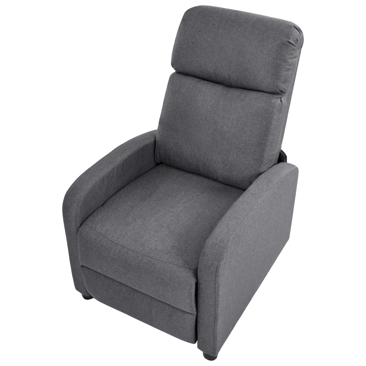 Rozkładany fotel EMINENCE Len syntetyczny Szary