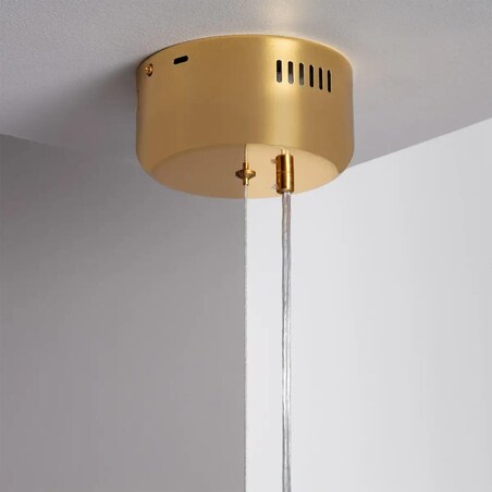 Wisząca lampa Maestro ABR-LWS-Z-35W-WW Abruzzo LED 35W 4500K złoty czarny