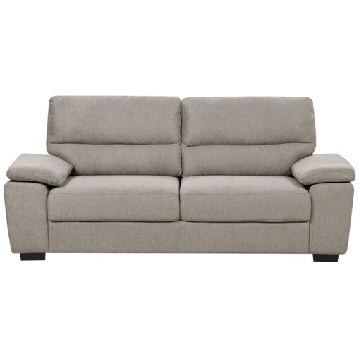 Sofa 3-osobowa jasnobrązowa VOGAR