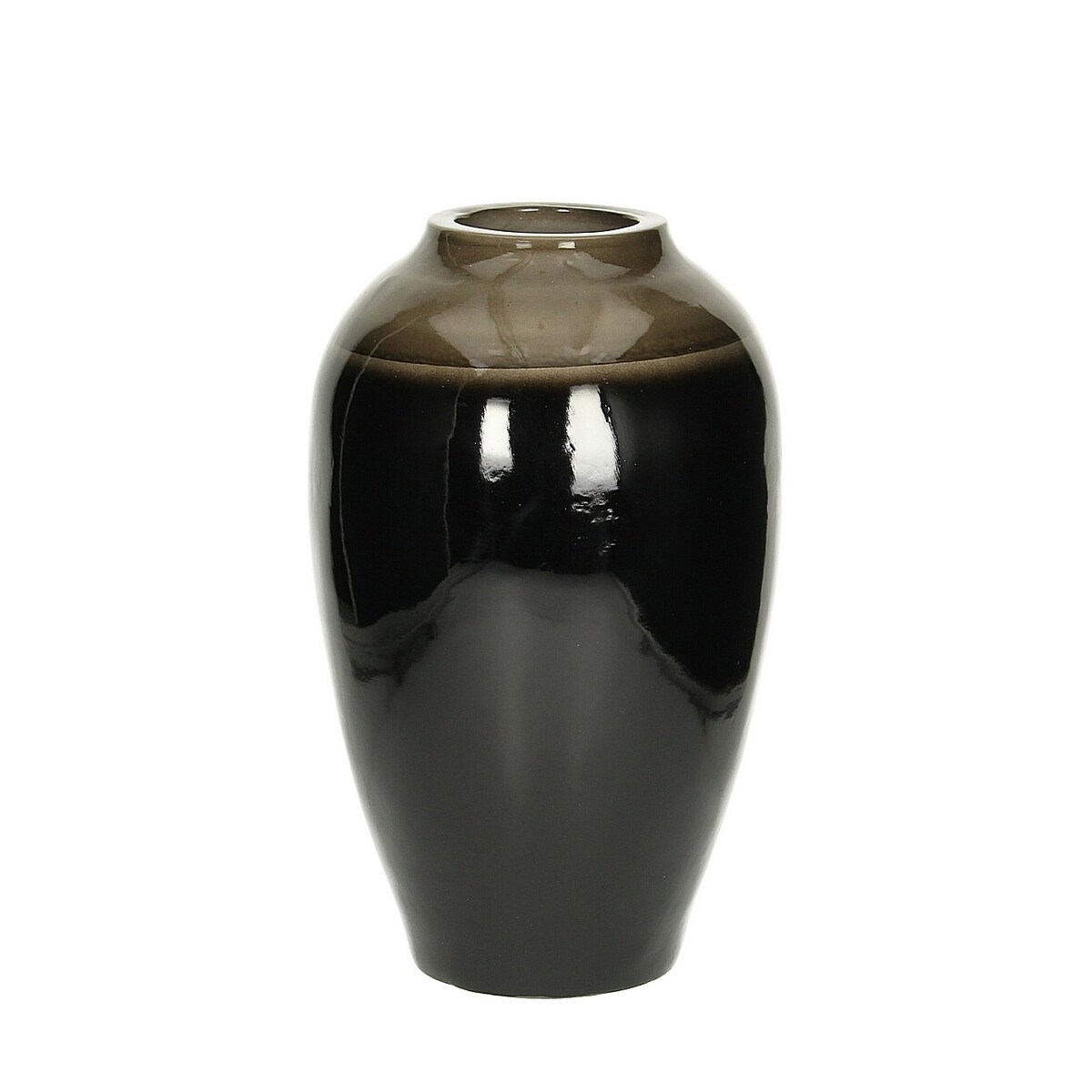Wazon Bella Black 38cm, 24 x 38 cm
