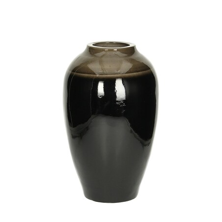 Wazon Bella Black 38cm, 24 x 38 cm