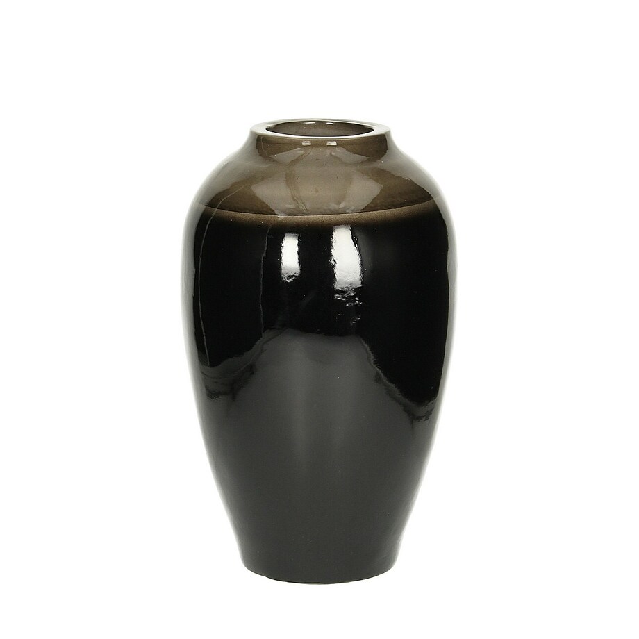 Wazon Bella Black 38cm, 24 x 38 cm