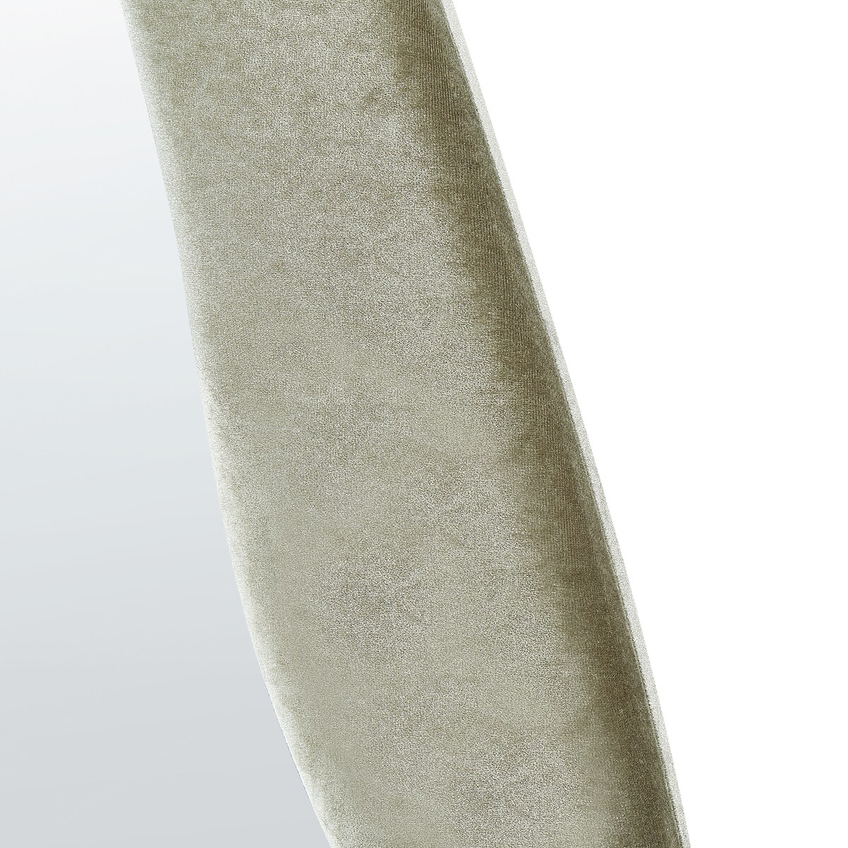 Lustro ścienne REIGNY 57 cm 160 cm Welur Oliwkowy