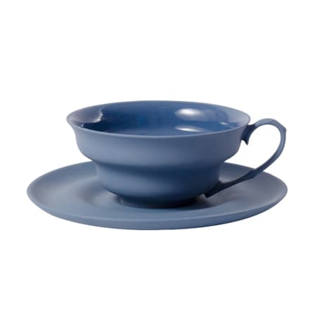 Filiżanka XL 500 ml ze spodkiem niebieska CD24